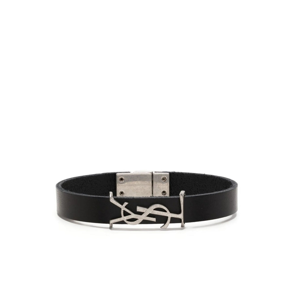 Saint Laurent Black Bracelets Women by Luosophy