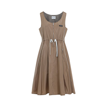 Miu Miu Mini Silk Dress Women by Luosophy