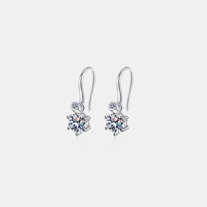 2 Carat Sparkala™ 925 Sterling Silver Earrings by Sparkala