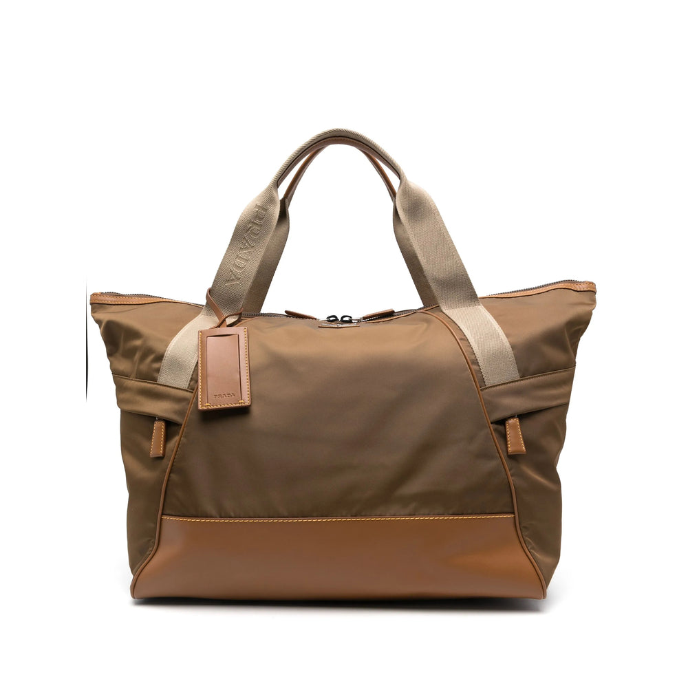 Prada Brown Luggage &amp; Holdalls Men by Luosophy