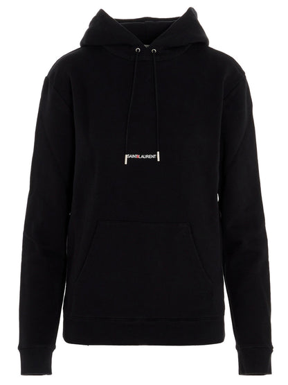 Saint Laurent Women Logo Print Hoodie by Luosophy