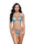 Iridescent Foil Ring 2PC Bikini Set by Rave Fix