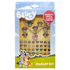 Bluey Kids Jewelry Set with Necklace, Rings & Sticker Earrings by Farmacias Savia