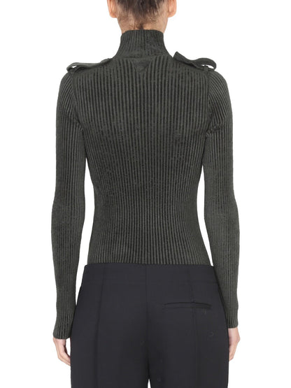 Bottega Veneta Women Maglia Military by Luosophy