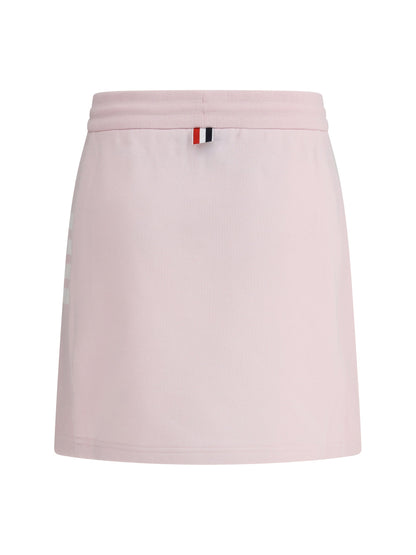 Thom Browne Women Cotton Mini Skirt by Luosophy