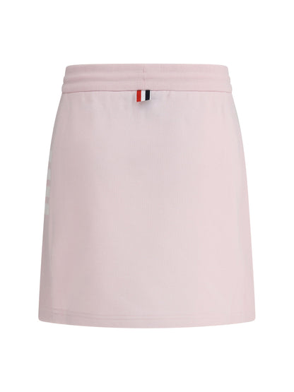 Thom Browne Women Cotton Mini Skirt by Luosophy