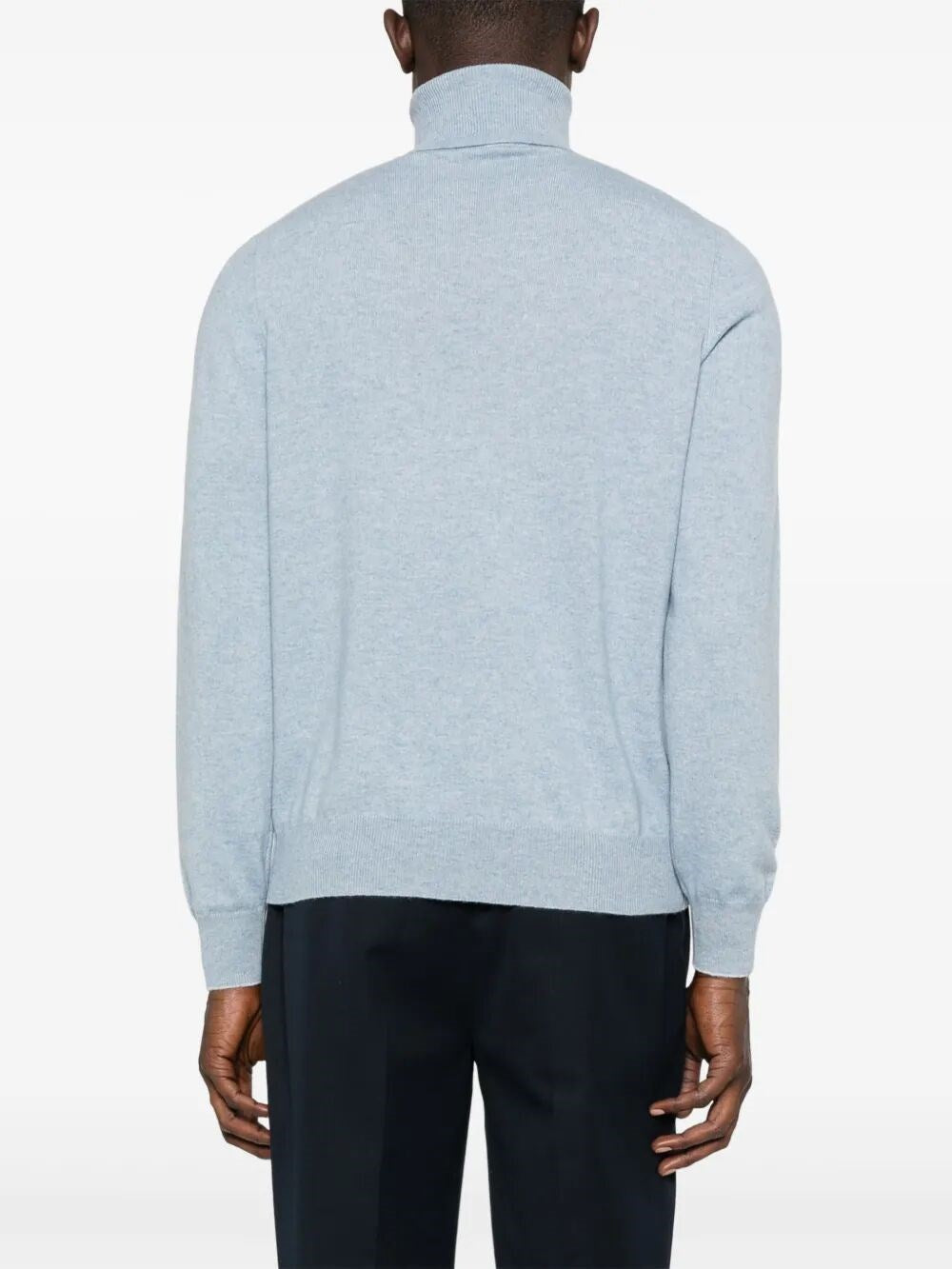 Brunello Cucinelli Men Cashmere Turtle-Neck Sweater by Luosophy