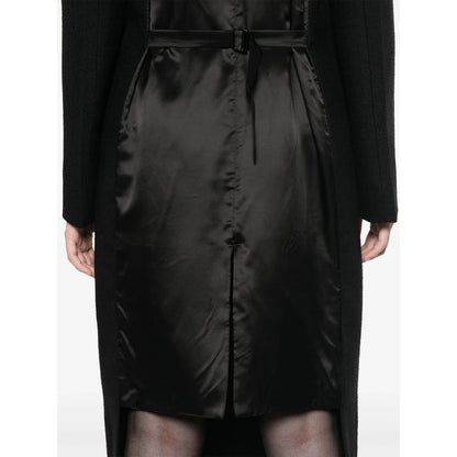 Prada Black Coats - Double Breasted &amp; Peacoats Women by Luosophy