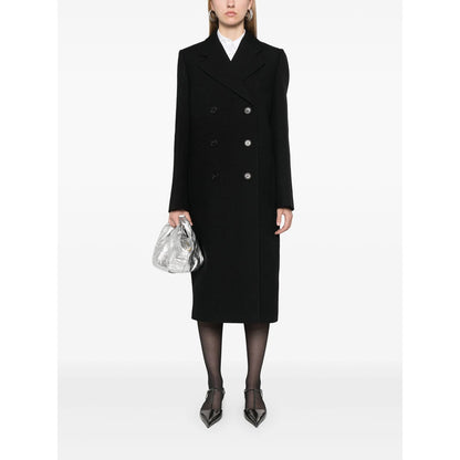 Prada Black Coats - Double Breasted &amp; Peacoats Women by Luosophy
