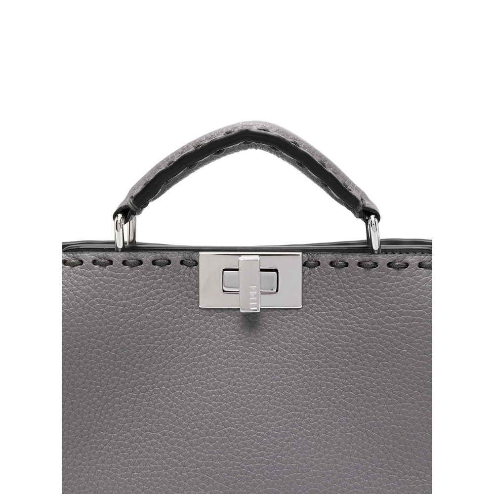 Fendi Grey Shoulder Bags Men by Luosophy