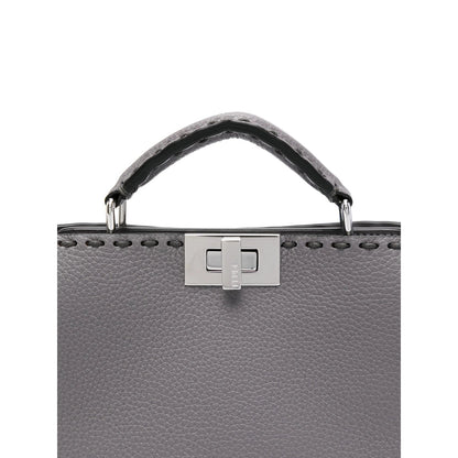 Fendi Grey Shoulder Bags Men by Luosophy