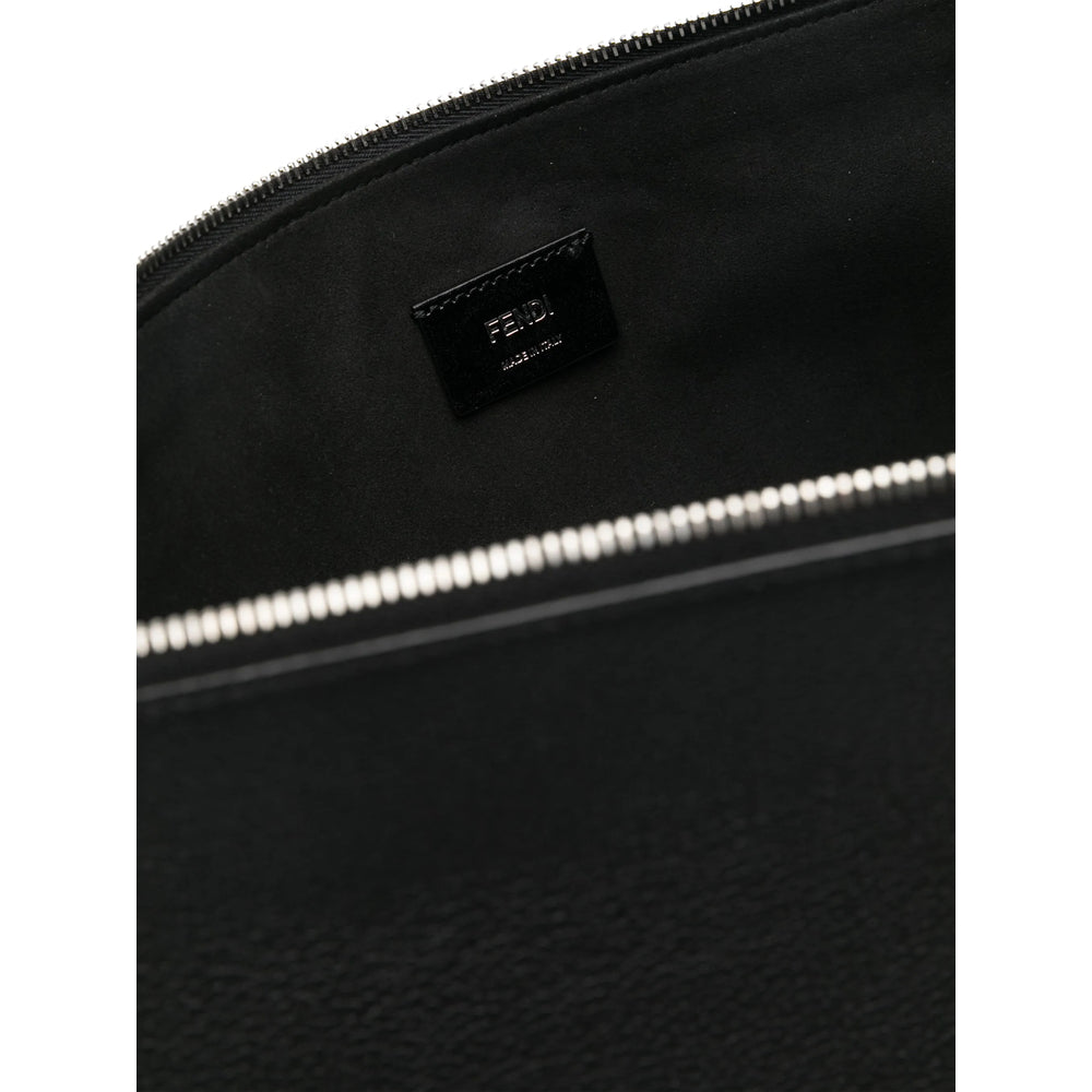 Fendi Black Shoulder Bags Men by Luosophy