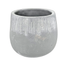 Gray Flower Pot Plastic Planter by Farmacias Savia