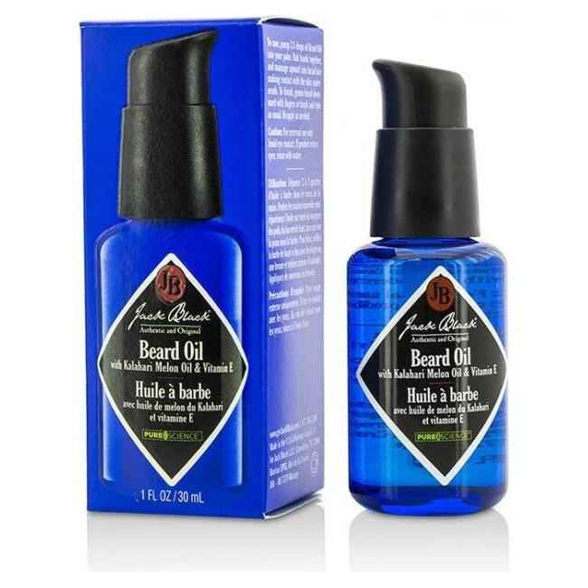 Jack Black Beard Oil With Kalahari Melon Oil &amp; Vitamin E 1 oz