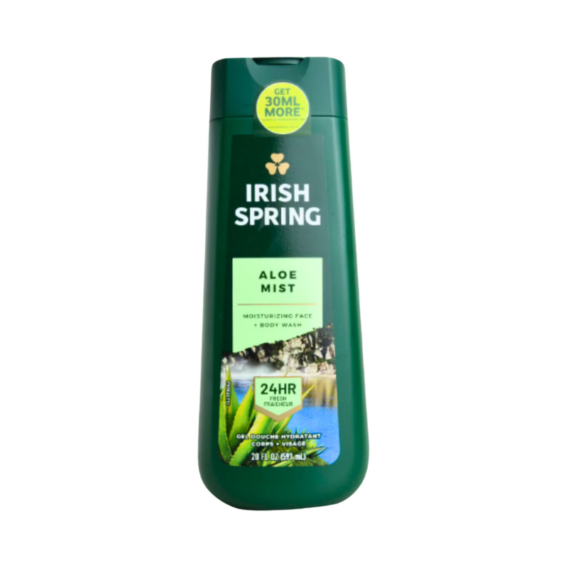 Irish Spring Men Aloe Mist Body Wash - 20 Fl Oz by Pasteur Pharmacy