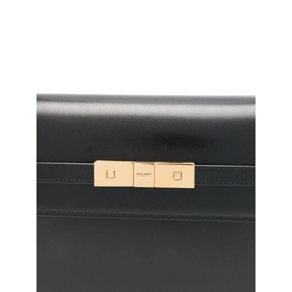 Saint Laurent Black Shoulder Bags Women by Luosophy