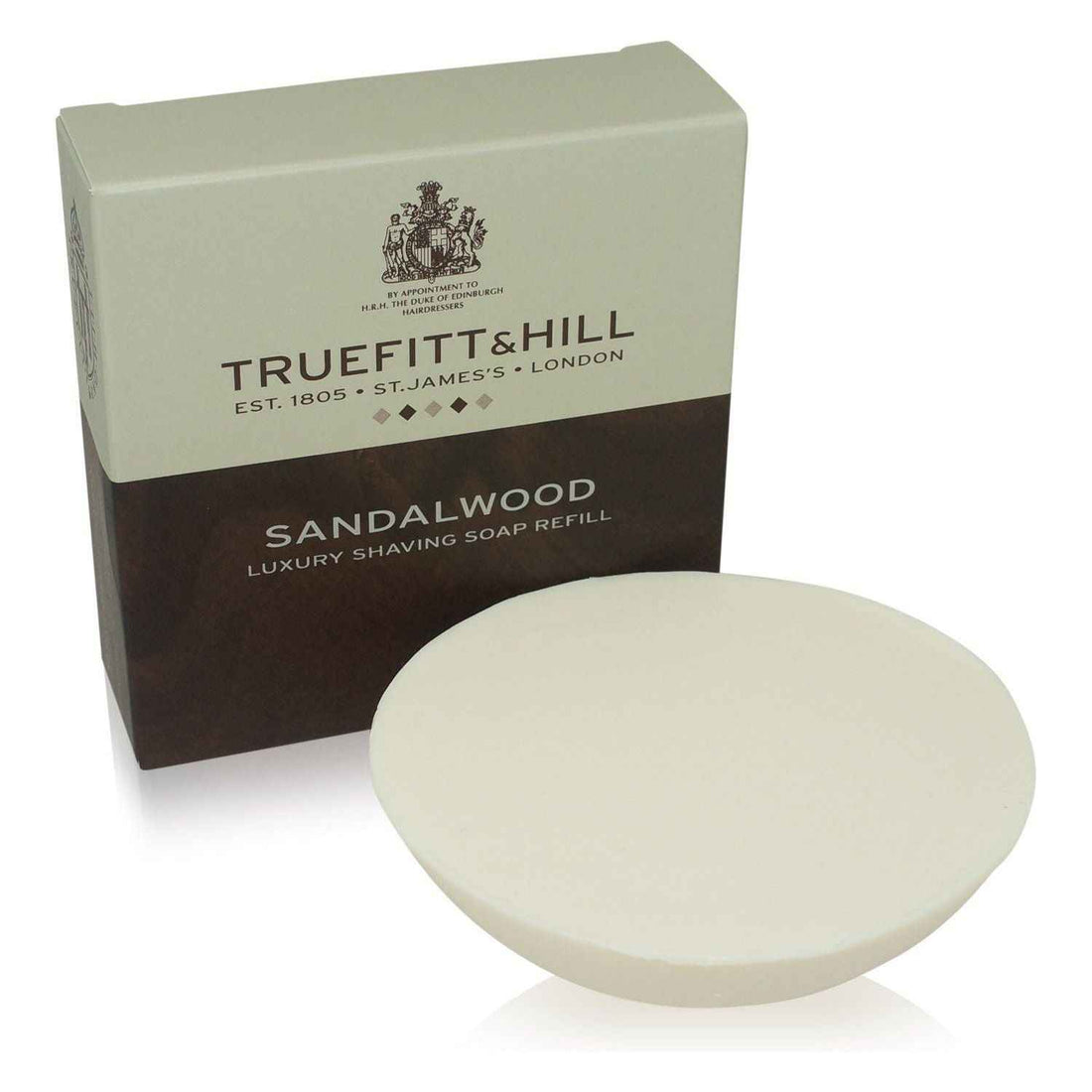 Truefitt &amp; Hill Sandalwood Luxury Shaving Soap Refill 3.3 oz
