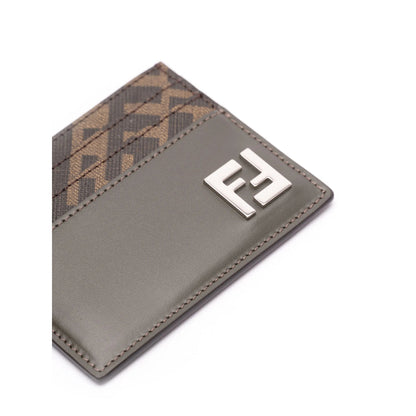 Fendi Green Wallets &amp; Cardholders Men by Luosophy