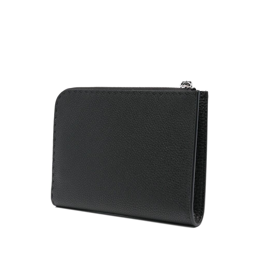 Fendi Black Clutch Bags Men by Luosophy