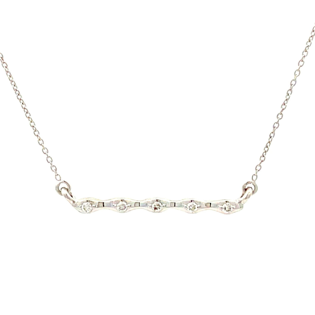 .05ct Diamond Fashion Pendants 14KT White Gold 
