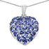 3.96 Carat Genuine Tanzanite .925 Sterling Silver Pendant by Bids.com