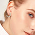 Pure Sterling Silver Inlaid Sparkala™ Stud Earrings by Sparkala