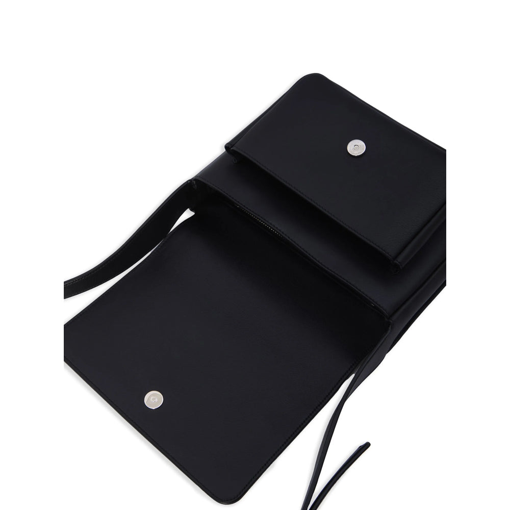 Saint Laurent Black Messenger Bags Men by Luosophy