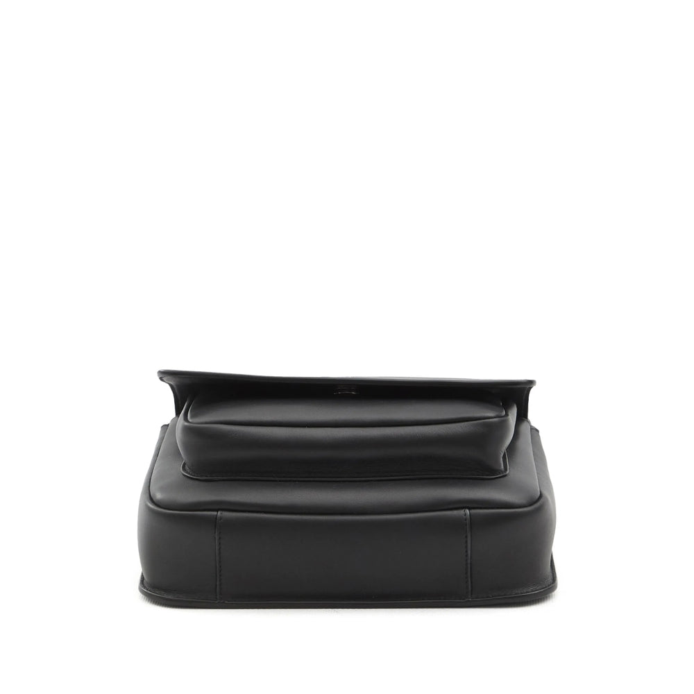 Saint Laurent Black Messenger Bags Men by Luosophy