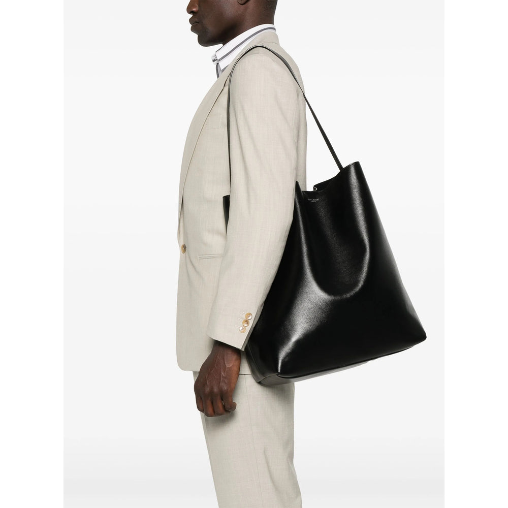 Saint Laurent Black Tote Bags Men by Luosophy