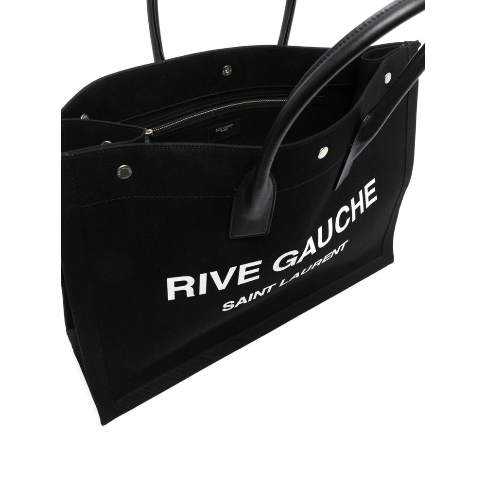 Saint Laurent Black Tote Bags Men by Luosophy