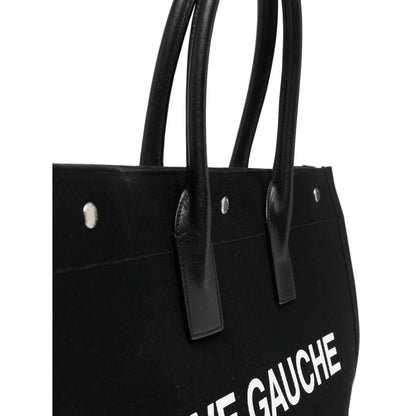 Saint Laurent Black Tote Bags Men by Luosophy