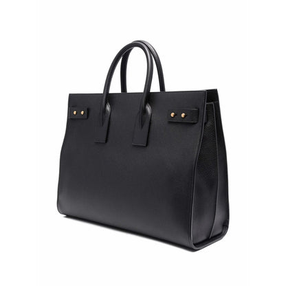 Saint Laurent Black Tote Bags Men by Luosophy