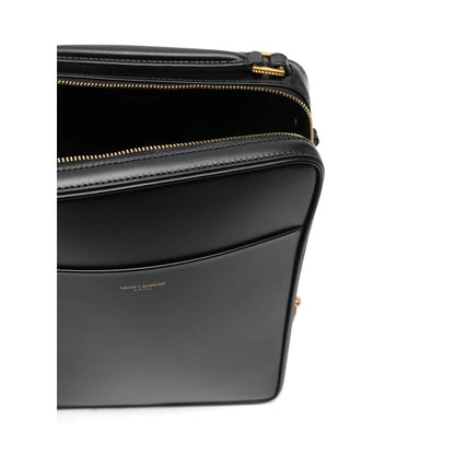 Saint Laurent Black Shoulder Bags Men by Luosophy