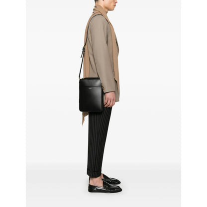 Saint Laurent Black Shoulder Bags Men by Luosophy