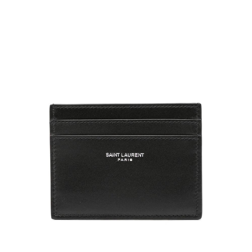 Saint Laurent Black Wallets &amp; Cardholders Men by Luosophy