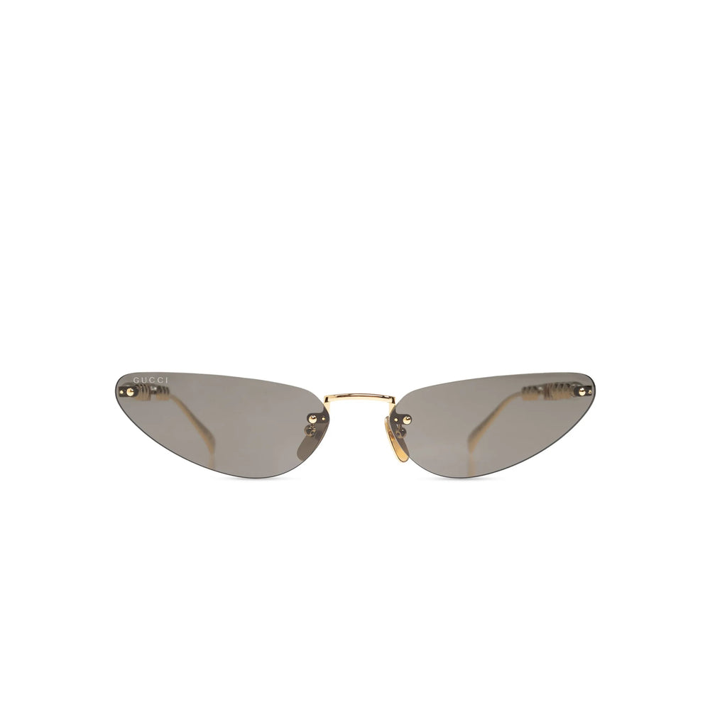 Gucci Gold Sunglasses Women by Luosophy