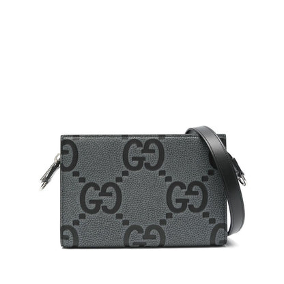 Gucci Grey Messenger Bags Men by Luosophy