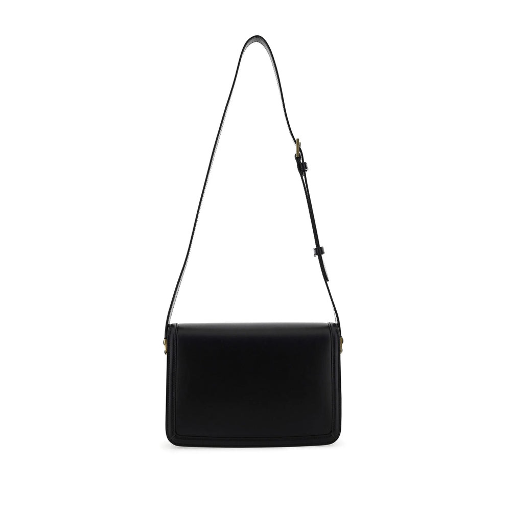 Saint Laurent Black Shoulder Bags Women by Luosophy