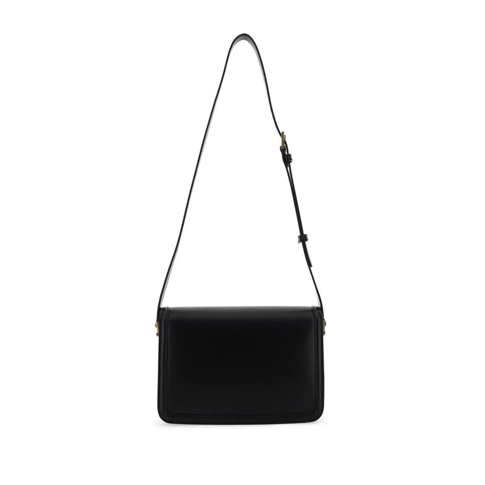 Saint Laurent Black Shoulder Bags Women by Luosophy