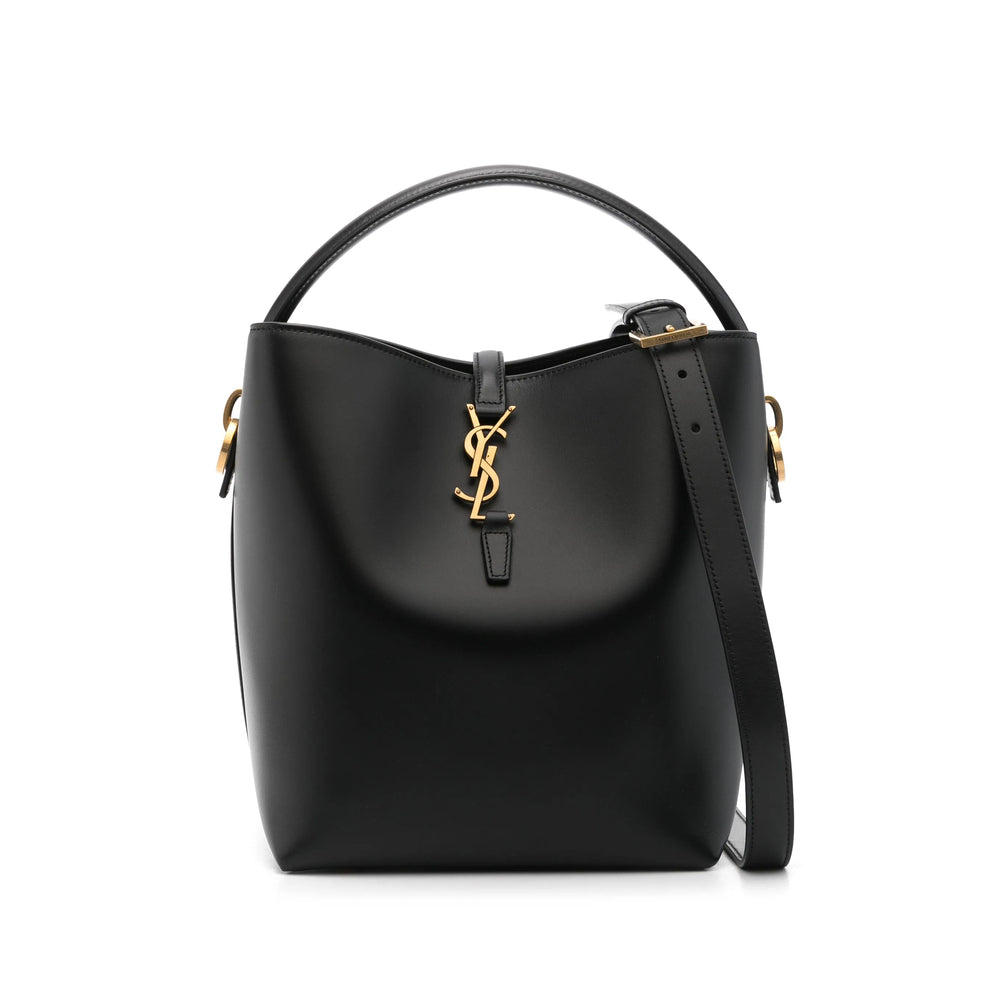Saint Laurent Black Bucket Bags Women by Luosophy