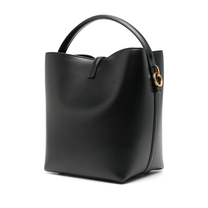 Saint Laurent Black Bucket Bags Women by Luosophy