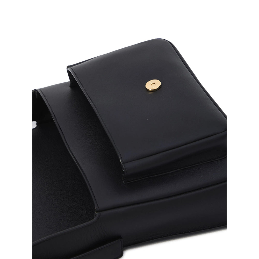 Saint Laurent Black Satchels &amp; Cross Body Bags Women by Luosophy