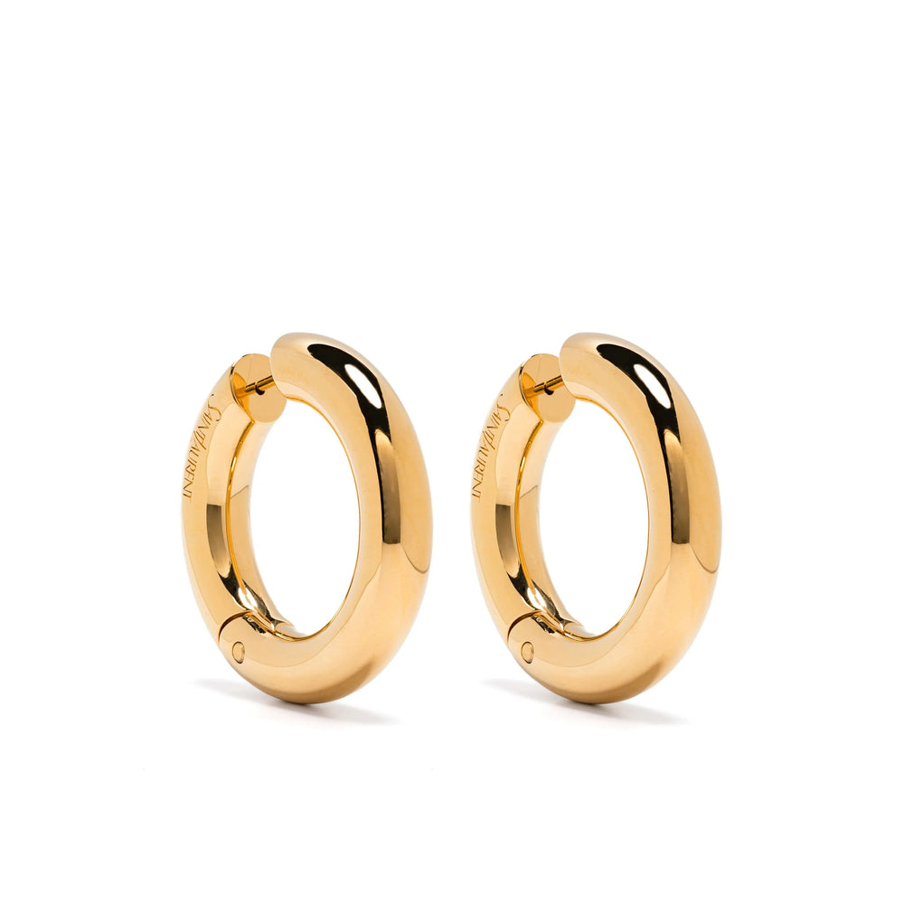 Saint Laurent Gold Earrings Women by Luosophy