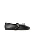 Miu Miu Black Ballet Flats Women by Luosophy