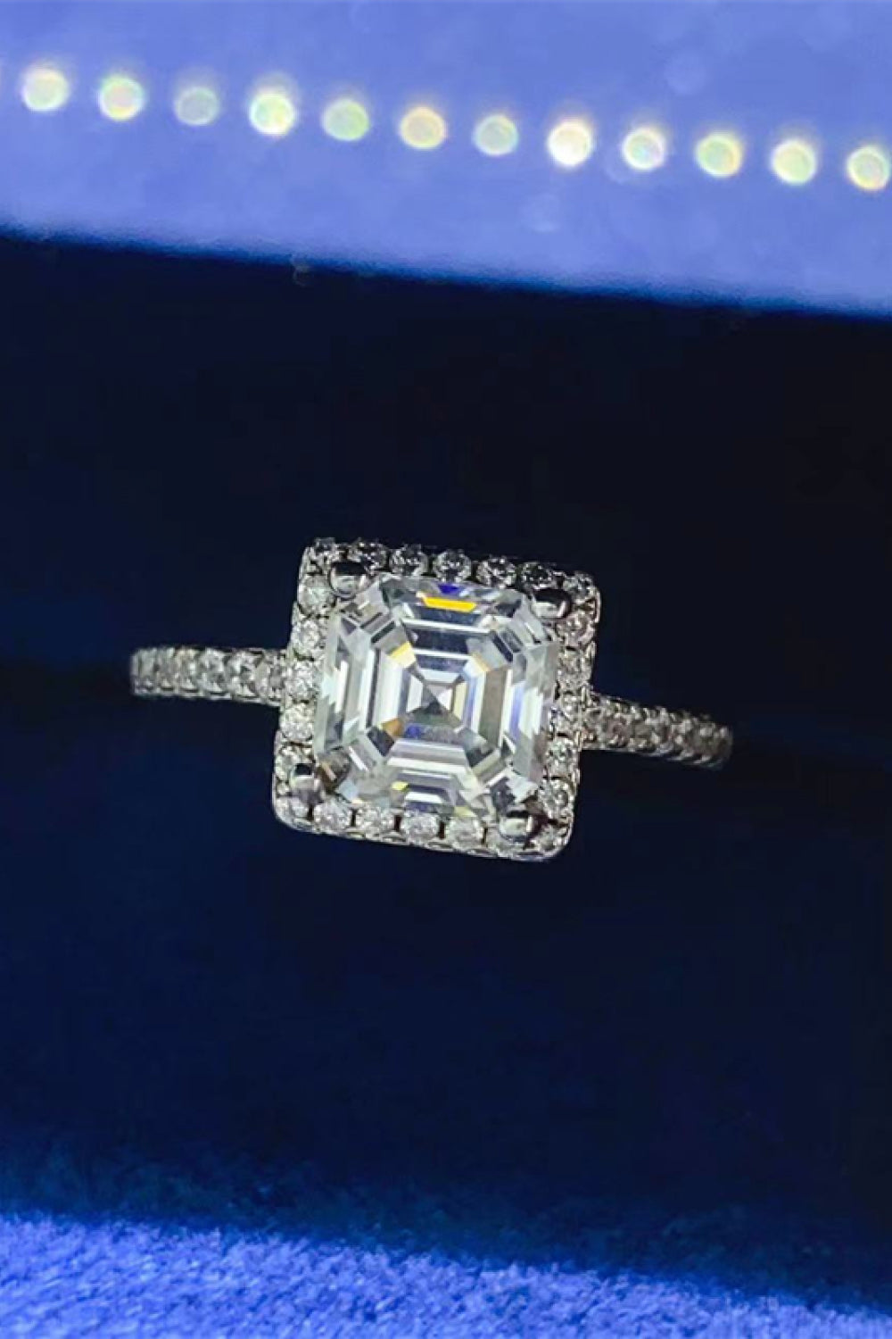 2 Carat Sparkala™ Platinum Over Pure Sterling Silver Ring by Sparkala