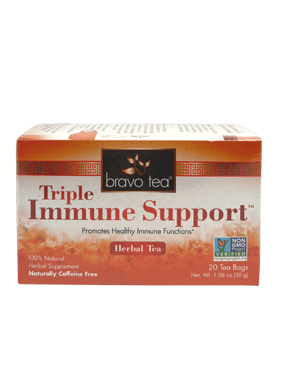 Herbal Tea, Bravo, Triple Immune Support by Country Life Natural Foods