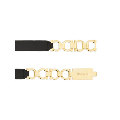 Ferragamo Black Belts Women by Luosophy