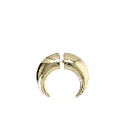 Marine Serre Gold Earrings Women by Luosophy