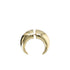 Marine Serre Gold Earrings Women by Luosophy