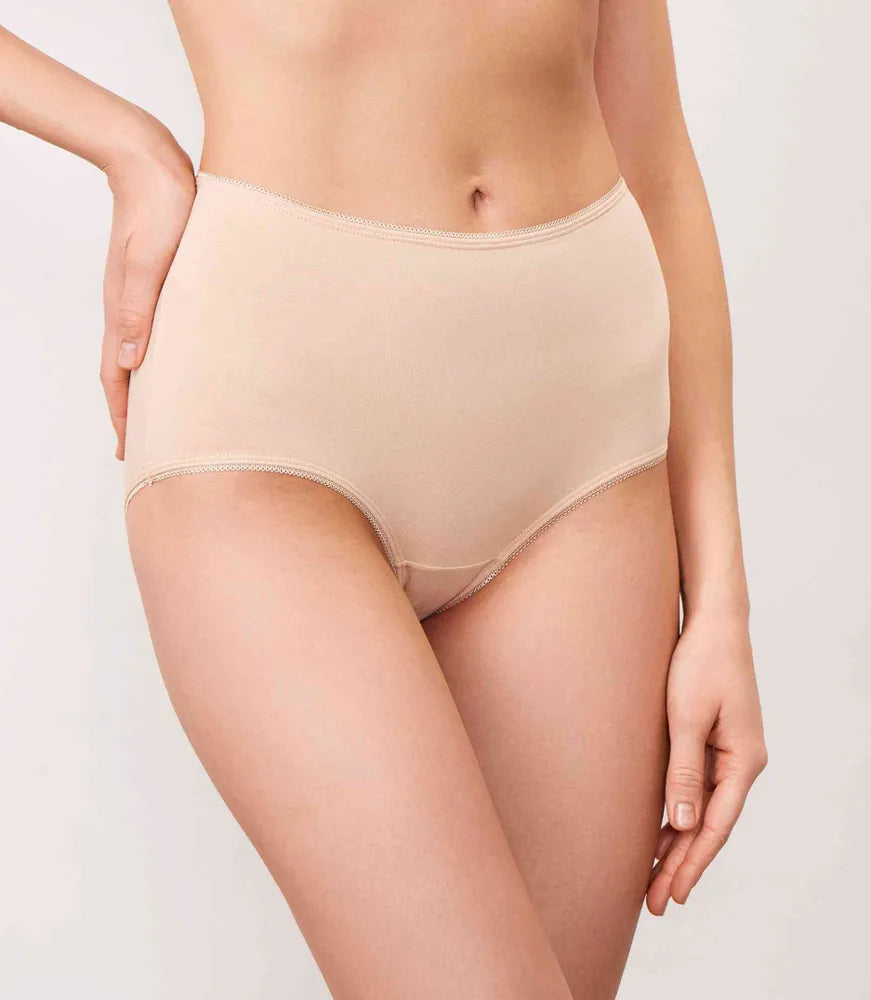Cotton Panties Milavitsa 265410 - High-Waisted Slip 